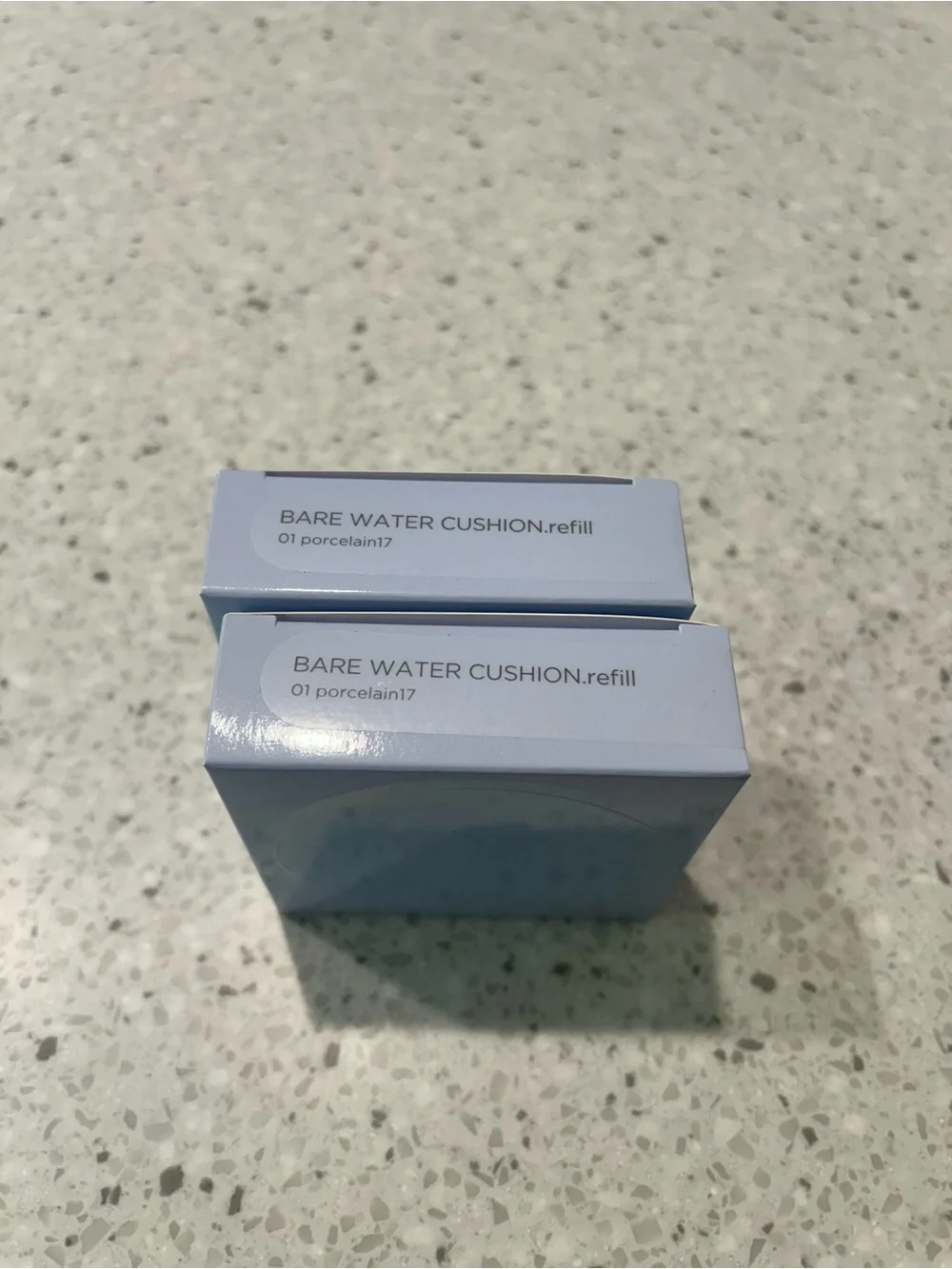 NEW rom&nd ROMAND Bare Water Cushion - refill 01 porcelain - 2 total